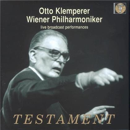Wiener Philharmoniker, Otto Kl & Divers Dirigent Klemperer - Live Broadcast Performances : (8 CDs)
