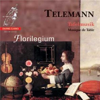 Walter Van Hauwe (Blockfloete) & Georg Philipp Telemann (1681-1767) - Tafelmusik (Hybrid Multichannel)
