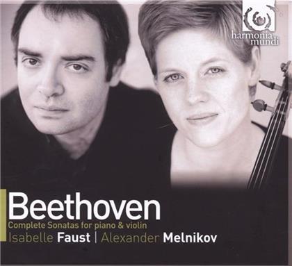 Isabelle Faust & Ludwig van Beethoven (1770-1827) - Sonate Für Viol. & Klav. & Dualdisc (5 CDs)