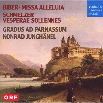 Konrad Junghänel & Biber H.I.F / Schmelzer Johann Heinrich - Missa Alleluja / Versperae Sollemnn