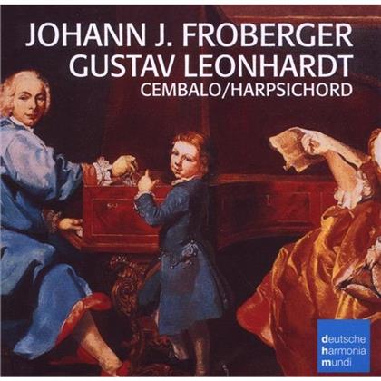 Gustav Leonhardt & Johann-Jakob Froberger (1616-1667) - Works For Harpsichord