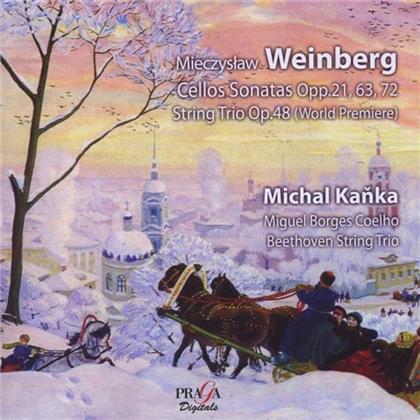 Kanka Michal, Cello/ Borger Coelho M. & Mieczyslaw Weinberg (1919-1996) - Sonate Fuer Cello & Klavier Op