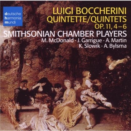 The Smithsonian Chamber Players & Luigi Boccherini (1743-1805) - String Quintets Op.11, Nos. 4-