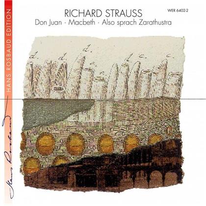 Rosbaud Hans/Swf So Baden-Baden & Richard Strauss (1864-1949) - Don Juan / Macbeth / Also Sprach Zarath.