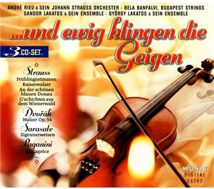Rieu Andre / Banfalvi Bela / Lakatos - Und Ewig Klingen Die Geigen (3 CDs)