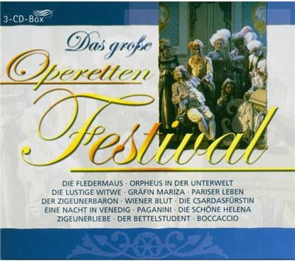 --- - Grosse Operettenfestival (3 CDs)