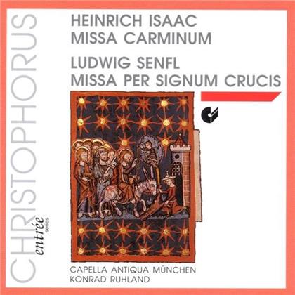 Ruhland Konrad / Capella Antiqua München & Isaac Heinrich / Senfl Ludwig - Missa Carminum/Missa Per Signum