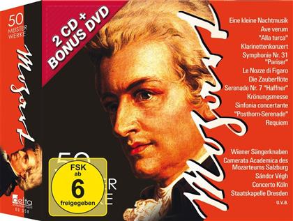 --- & Wolfgang Amadeus Mozart (1756-1791) - Mozart 50 Meisterwerke (3 CDs)