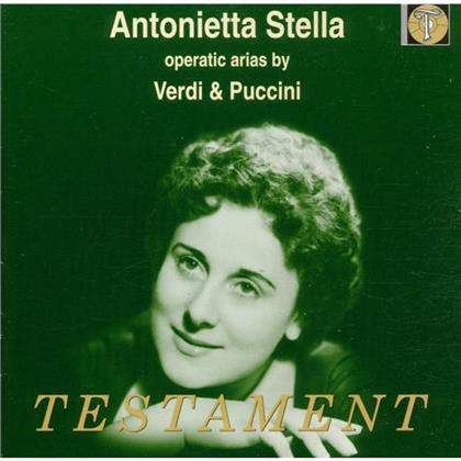 Stella A (Sopran) 1956, 1957 & Divers Stella Antonietta - Sings Operatic Arias By Puccin