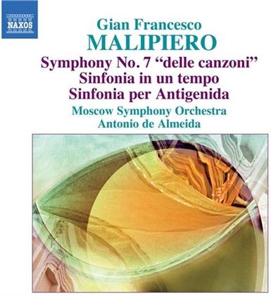 Almeida Antonio De / Moscow So & Gian Francesco Malipiero (1882-1973) - Sinfonien Vol.4 - Nr. 7 / In Un Tempo /
