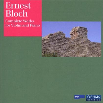 Honda-Rosenberg Latica / Arad Avner & Ernest Bloch (1880-1959) - Sämtliche Werke Violine & Klavier (2 CDs)