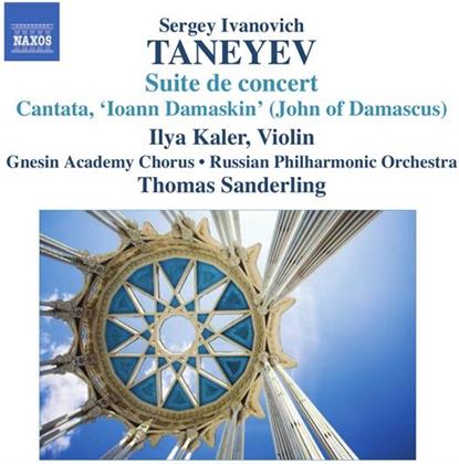 Sanderling Thomas / Kaler Ilya & Sergei Ivanovich Taneyev (1956-1915) - Suite De Concert/Joann Damaskin Op.1