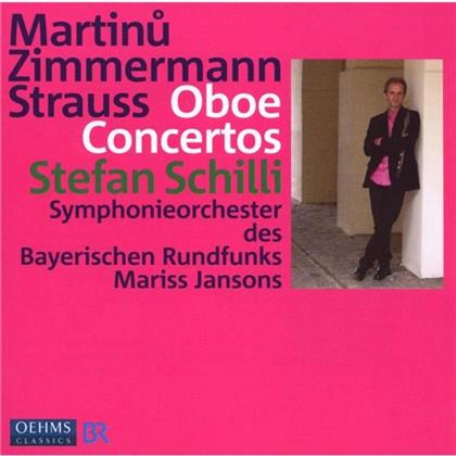 Jansons Mariss / Schilli Stefan & Martinu/Strauss Richard/Zimmermann - Oboen-Konzerte
