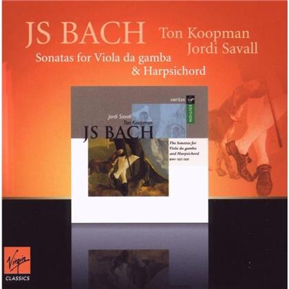 Jordi Savall, Ton Koopman & Johann Sebastian Bach (1685-1750) - Sonatas For Viola Da Gamba