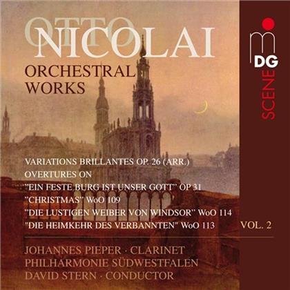Pieper J./Evangelische Kantorei & Otto Nicolai (1810-1849) - Orchesterwerke Vol. 2