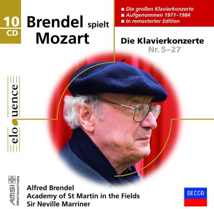 Alfred Brendel & Wolfgang Amadeus Mozart (1756-1791) - Klavierkonzerte 5-27 (10 CDs)