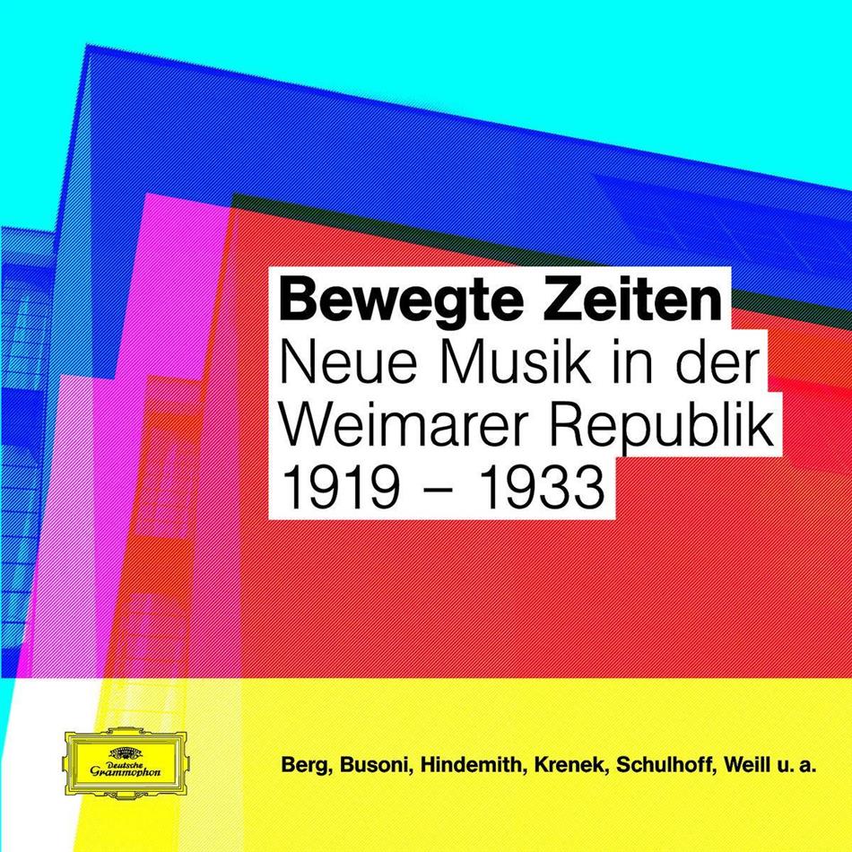 Herbert von Karajan, Karl Böhm, Giuseppe Sinopoli & Paul Hindemith (1895-1963) - Bewegte Zeiten - Neue Musik In Der Wiener Republik 1919-1939 (2 CDs)