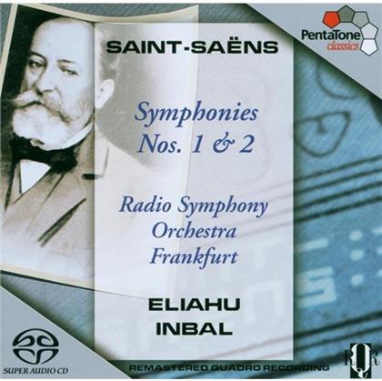 So Radio Frankfurt, Eliahu Inb & Camille Saint-Saëns (1835-1921) - Sinfonie Nr1 Op2, Nr2 Op55