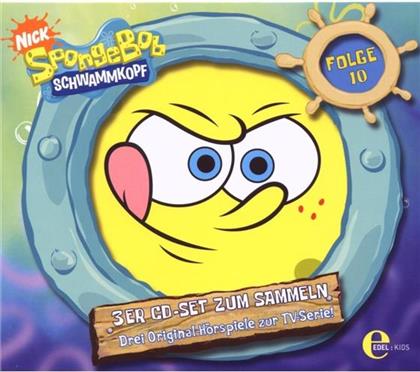 Spongebob Schwammkopf - 3Er Box Vol.10 - Folgen 28/29/30 (3 CDs)