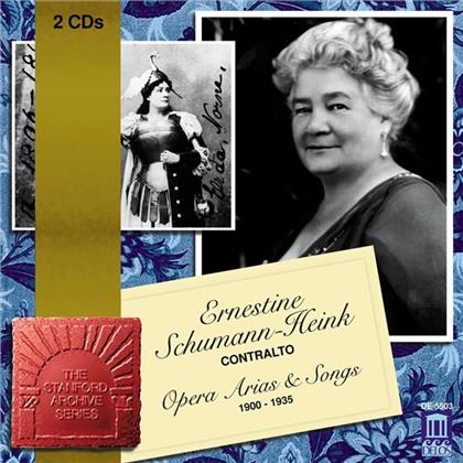 Schumann-Heink (Alt/Contre-Alt & Divers Schumann-Heink - Arien & Songs Von Opern (2 CDs)