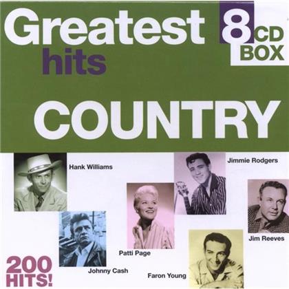 Greatest Hits Country - Various (8 CDs)
