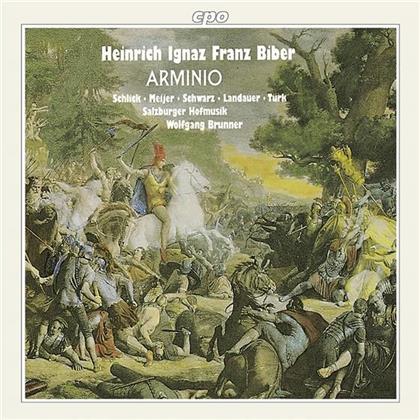 Schlick, Schwarz, Oswald, Fors & Heinrich Ignaz Franz von Biber (1644-1704) - Arminio (3 CDs)