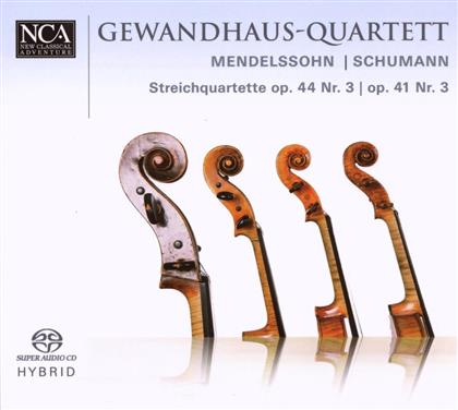 Gewandhaus Quartett & Felix Mendelssohn-Bartholdy (1809-1847) - Quartett Nr3 Op44