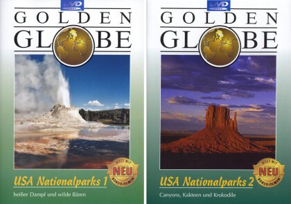 USA Nationalparks 1 & 2 (Golden Globe, 2 DVD)