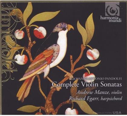 Andrew Manze & Giovanni Antonio Pandolfi Mealli - Sonate Fuer Violine & Cembalo
