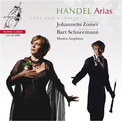 Zomer Johanette, Sopran /Schneemann Bart & Georg Friedrich Händel (1685-1759) - Arien (SACD)