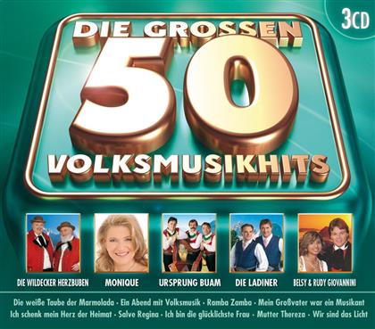Die Grössten 50 Volksmusikhits - Various (3 CD)