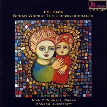 Bobby O'Donnell & Johann Sebastian Bach (1685-1750) - Organ Works - Leipziger Choräle (2 CDs)