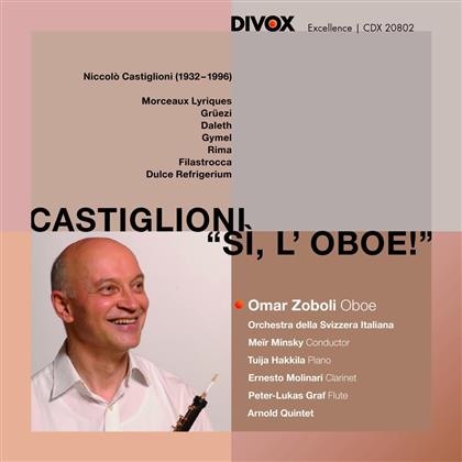 Castiglioni, Meïr Minsky, Peter-Lukas Graf, Omar Zoboli, Ernesto Molinari, … - Si, L'Oboe - Works For Oboe