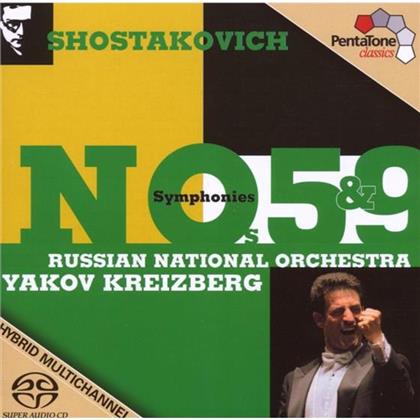 The Russian National Orchestra & Dimitri Schostakowitsch (1906-1975) - Sinfonie Nr5 Op47, Nr9 Op70