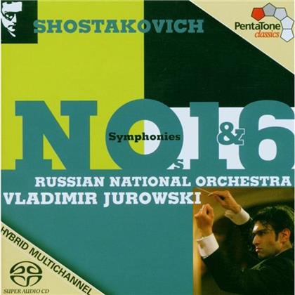 The Russian National Orchestra & Dimitri Schostakowitsch (1906-1975) - Sinfonie Nr1 Op10, Nr6 Op54