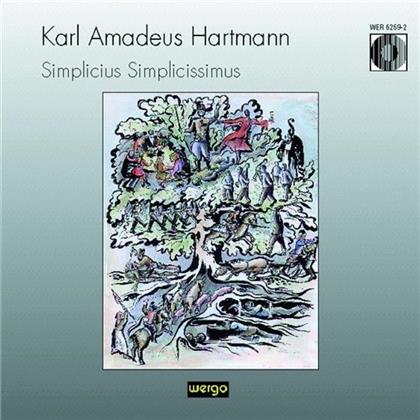 Fricke Heinz / So Bayrischer Rundfunk & Karl Amadeus Hartmann (1905-1963) - Simplicius Simplicissimus (2 CDs)