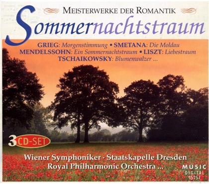 --- & Mendelssohn/Grieg/Schumann/Dvorak/Chopin - Sommernachtstraum (3 CDs)