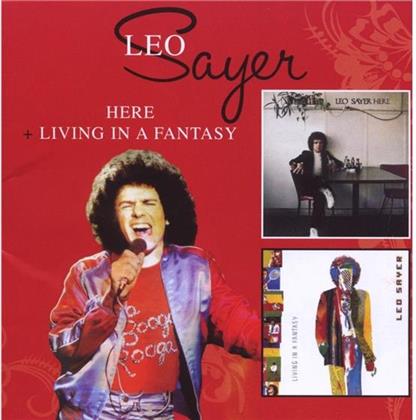 Leo Sayer - Here/Living In A Fantasy (2 CDs)