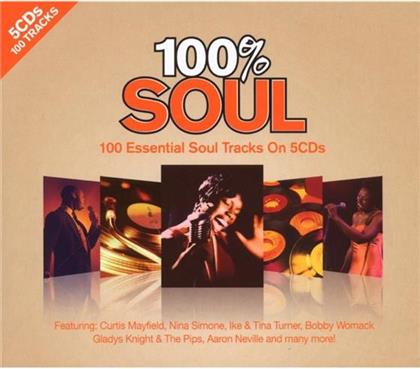 100% Soul - Various - 100 Essential Soul Classics (5 CDs)