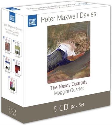 Maggini Quartet & Sir Peter Maxwell Davies (*1934) - Naxos Quartets 1-10 (5 CDs)