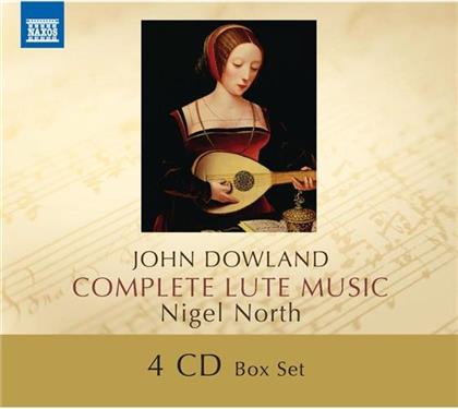 Nigel North & John Dowland (1563-1626) - Sämtliche Werke Für Laute (4 CDs)