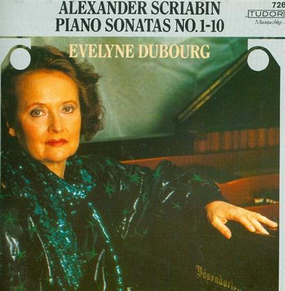 Evelyne Dubourg & Alexander Scriabin (1872-1915) - Piano Sonatas No. 1 - 10 (2 CDs)