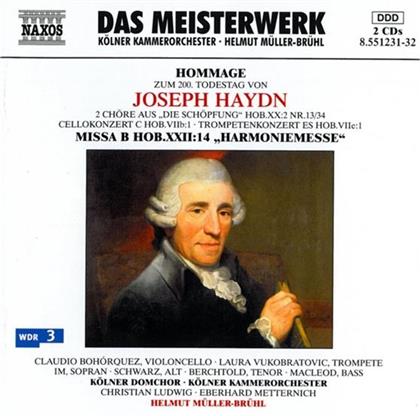 Müller-Brühl/Kölner Domchor/Kölner Ko & Joseph Haydn (1732-1809) - Harmoniemesse (2 CDs)