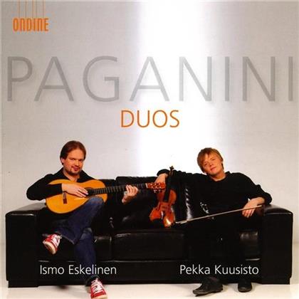 Kuusisto Pekka / Eskelinen Ismo & Nicolò Paganini (1782-1840) - Duos F.Viol.&Gitarre