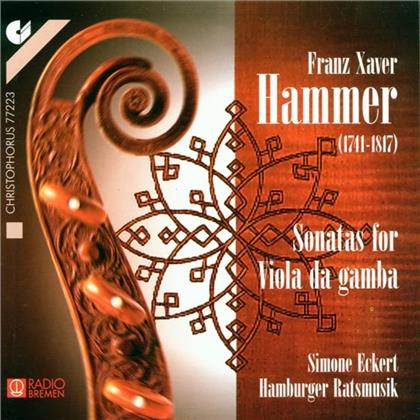 Eckert Simone / Hamburger Ratsmusik & Franz Xaver Hammer - Sonaten / Adagio Und Allegros