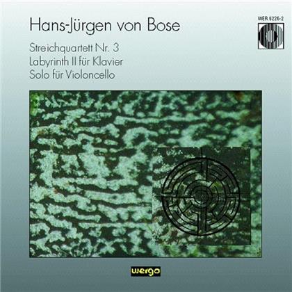 Eggert Moritz / Mandelring Quartet & Hans Jürgen Von Bose - Streichquartett III / Labyrinth II