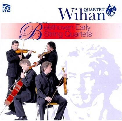 Wihan Quartett & Ludwig van Beethoven (1770-1827) - Quartett Op18/1-6 (2 CDs)