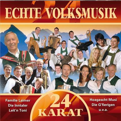 24 Karat - Echte Volksmusik - Various (2 CDs)