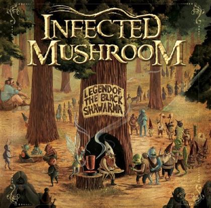 Infected Mushroom - Legend Of The Black Shawarma (Euro Edition)
