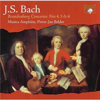 Belder Pieter-Jan / Musica Amphion & Johann Sebastian Bach (1685-1750) - Brandenburgische Konzerte 4-6